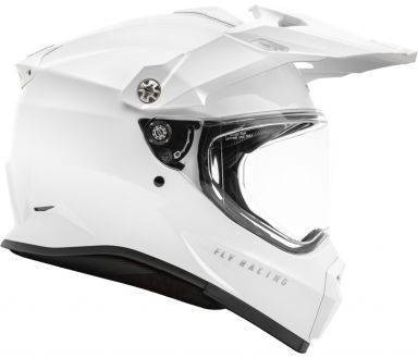 Fly Racing Trekker Helmet - White