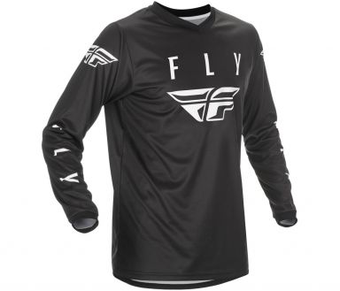 Fly Racing Youth XL Universal Jersey Black/White