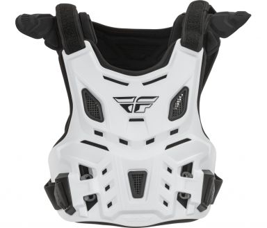 Fly Racing Youth Revel Race Roost Guard Race White