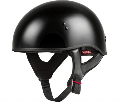 GMAX HH-45 Half Helmet - Naked Black
