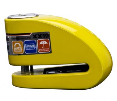 Xena XX10 Yellow Alarmed Brake Disc Lock