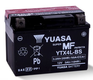 Yuasa AGM Battery YTX4L-BS