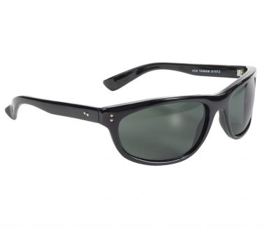 Dirty Harry Sunglasses Black / Grey Green Lens