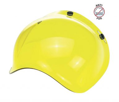 Biltwell Anti-Fog Bubble Shield Yellow