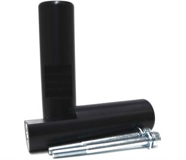 Shogun Frame Sliders No Cut Black (Kawasaki 750-4719)