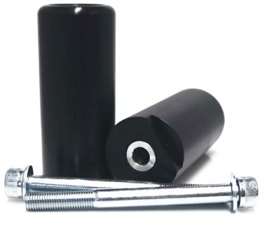 Shogun Frame Sliders Black No Cut (Kawasaki 750-4839)