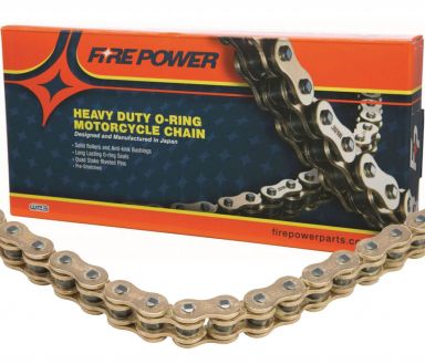 520 O-Ring Chain Fire Power FPO 140 Link Gold