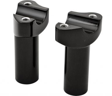 HardDrive HandleBar Risers 3-1/2" Straight Black