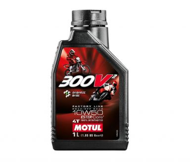 Motul 300V Synthetic Oil 10W50 1 Ltr