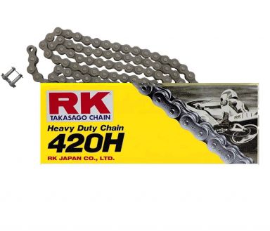 420 Heavy Duty Chain RK M420H 130 Link Black