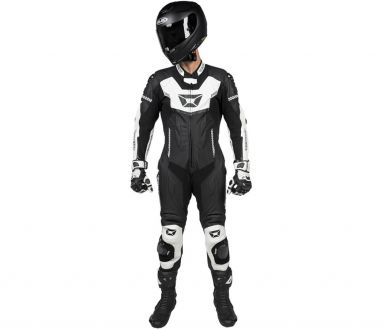 Cortech Revo Sport Air 1-Piece Suit Black/White