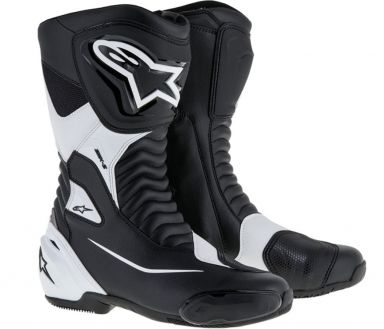 Alpinestars SMX-S Boots - Black White