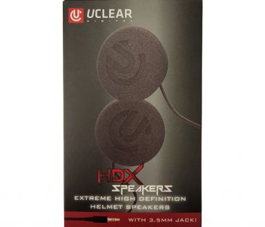 UCLEAR HDX 47mm Helmet Speakers 3.5mm Jack