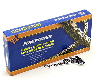 530 O-Ring Chain Fire Power FPO 120 Link Gold