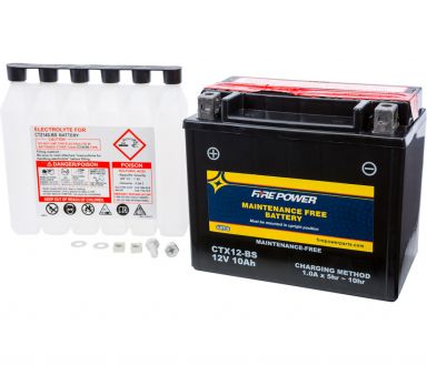 Fire Power AGM Battery CTX12-BS (YTX12-BS)