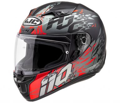 HJC i10 Helmet Pitfall Red MC-1SF