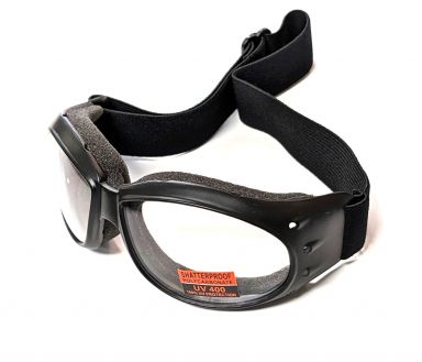 Peerser Goggle - Matte Black Clear Lens