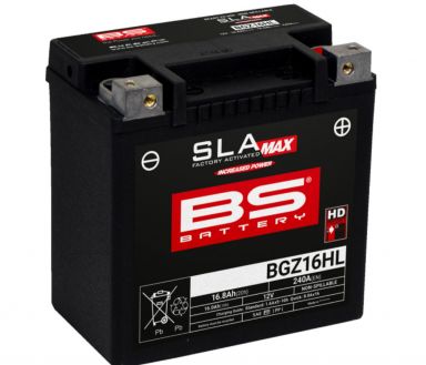 BS Batteries AGM Battery BGZ16HL SLA MAX 240CCA